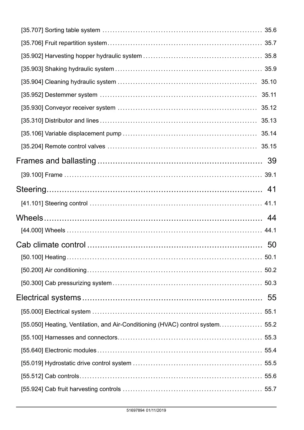 35 707 sorting table system 35 6