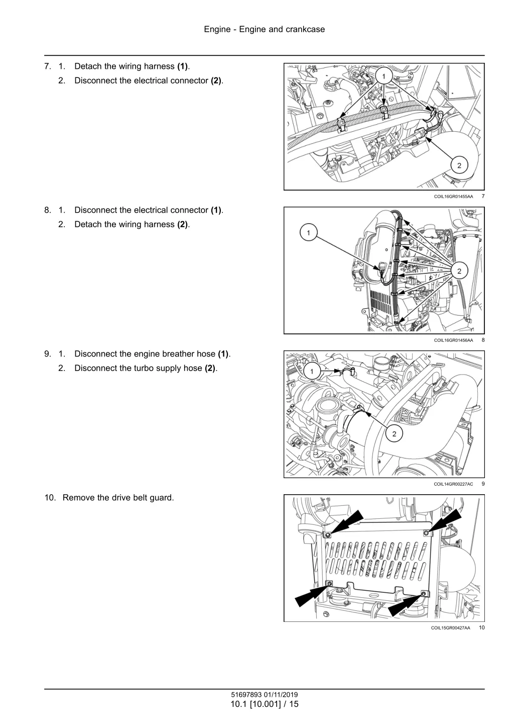engine engine and crankcase 2