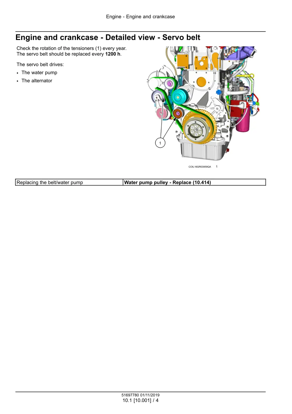 engine engine and crankcase 1