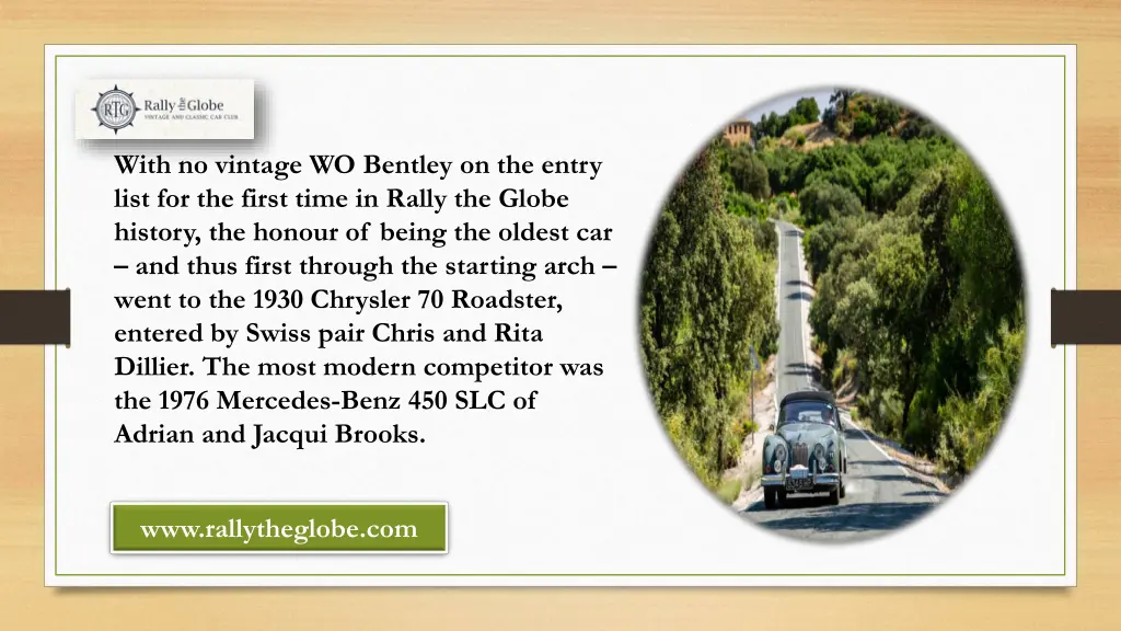 with no vintage wo bentley on the entry list
