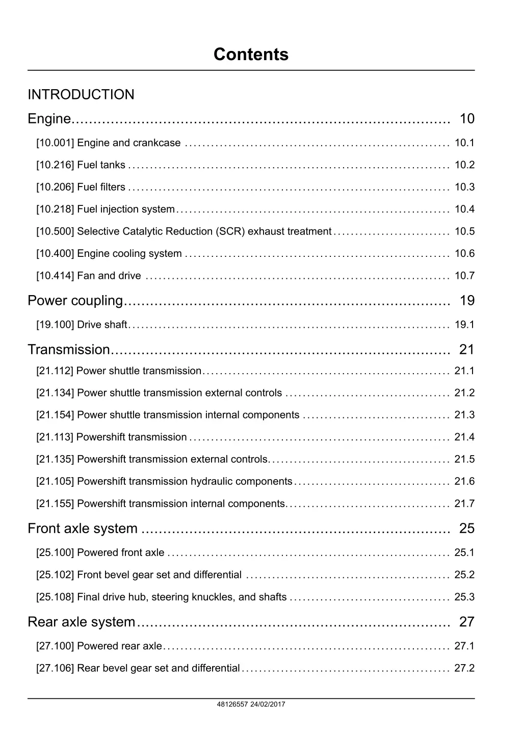 contents