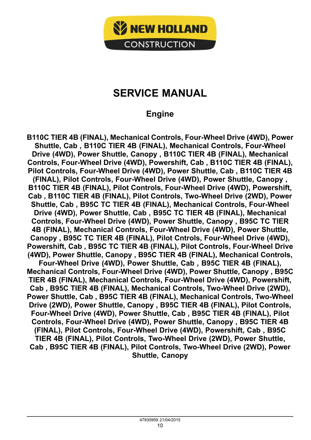 service manual 2