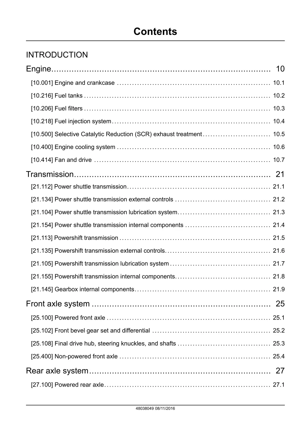 contents