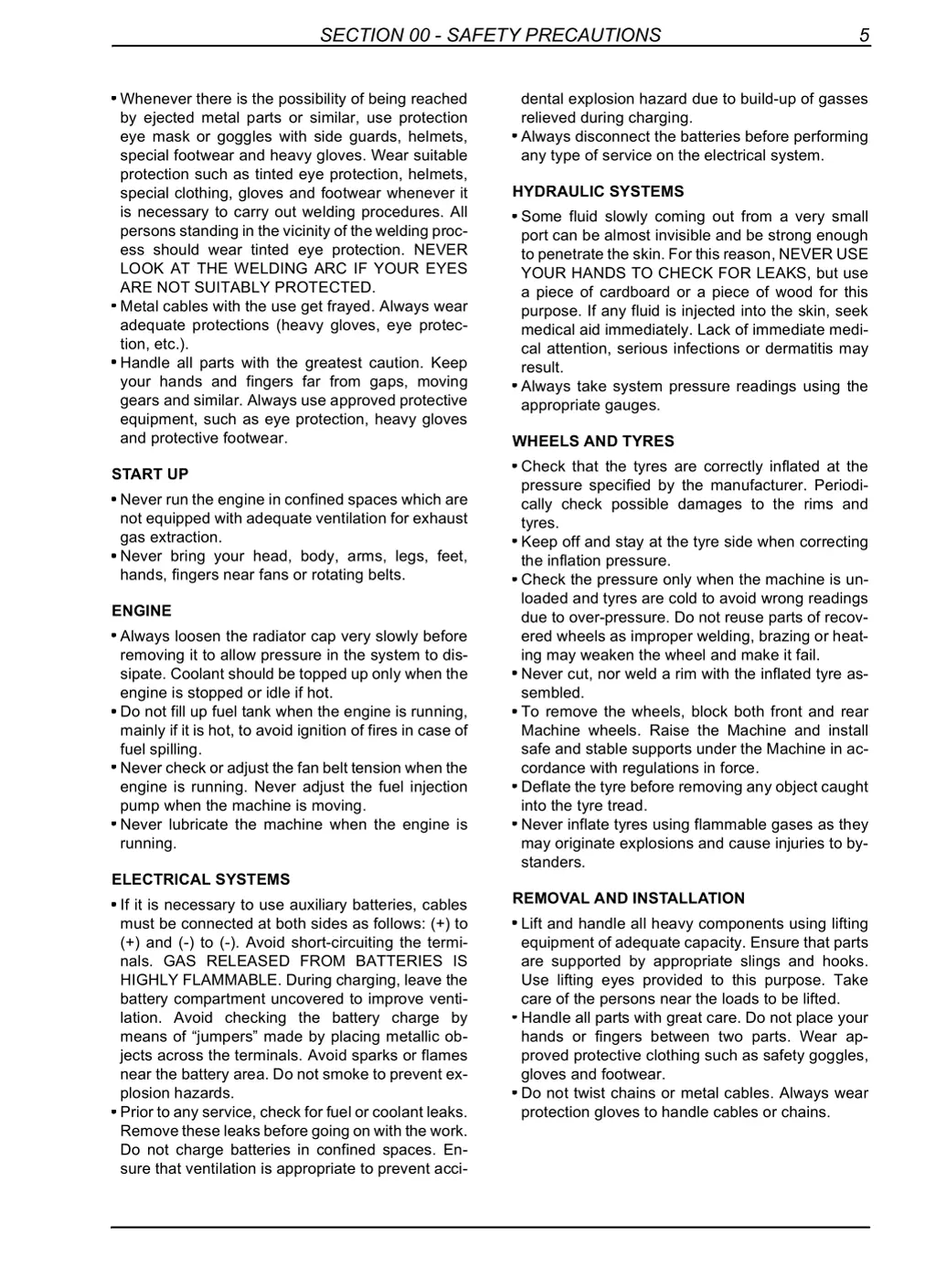 section 00 safety precautions 1