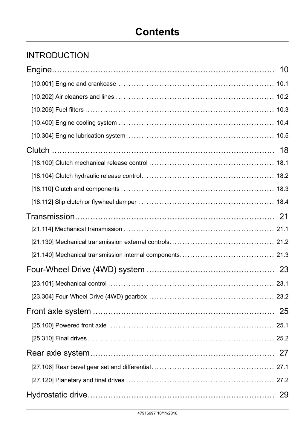 contents