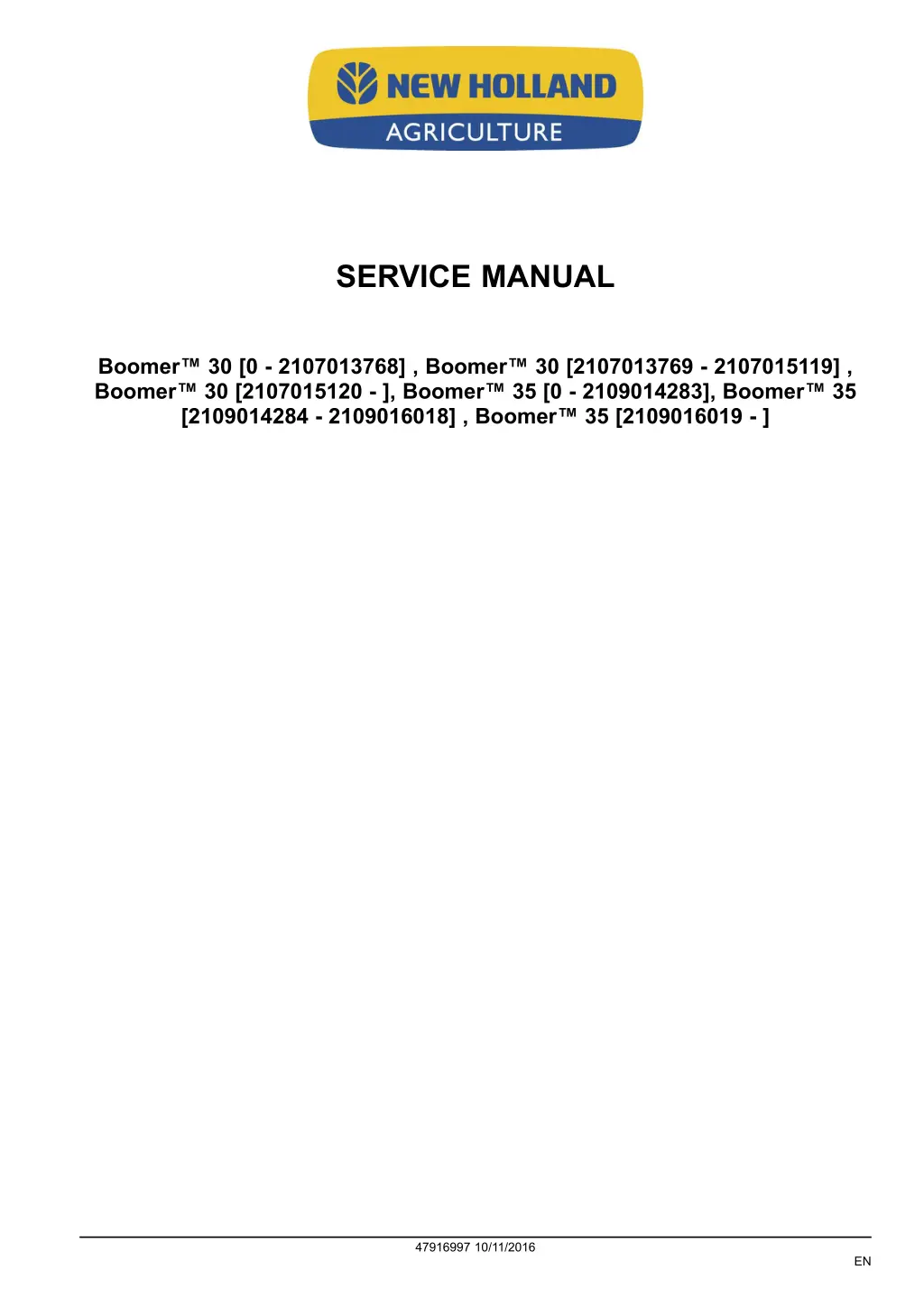 service manual 1