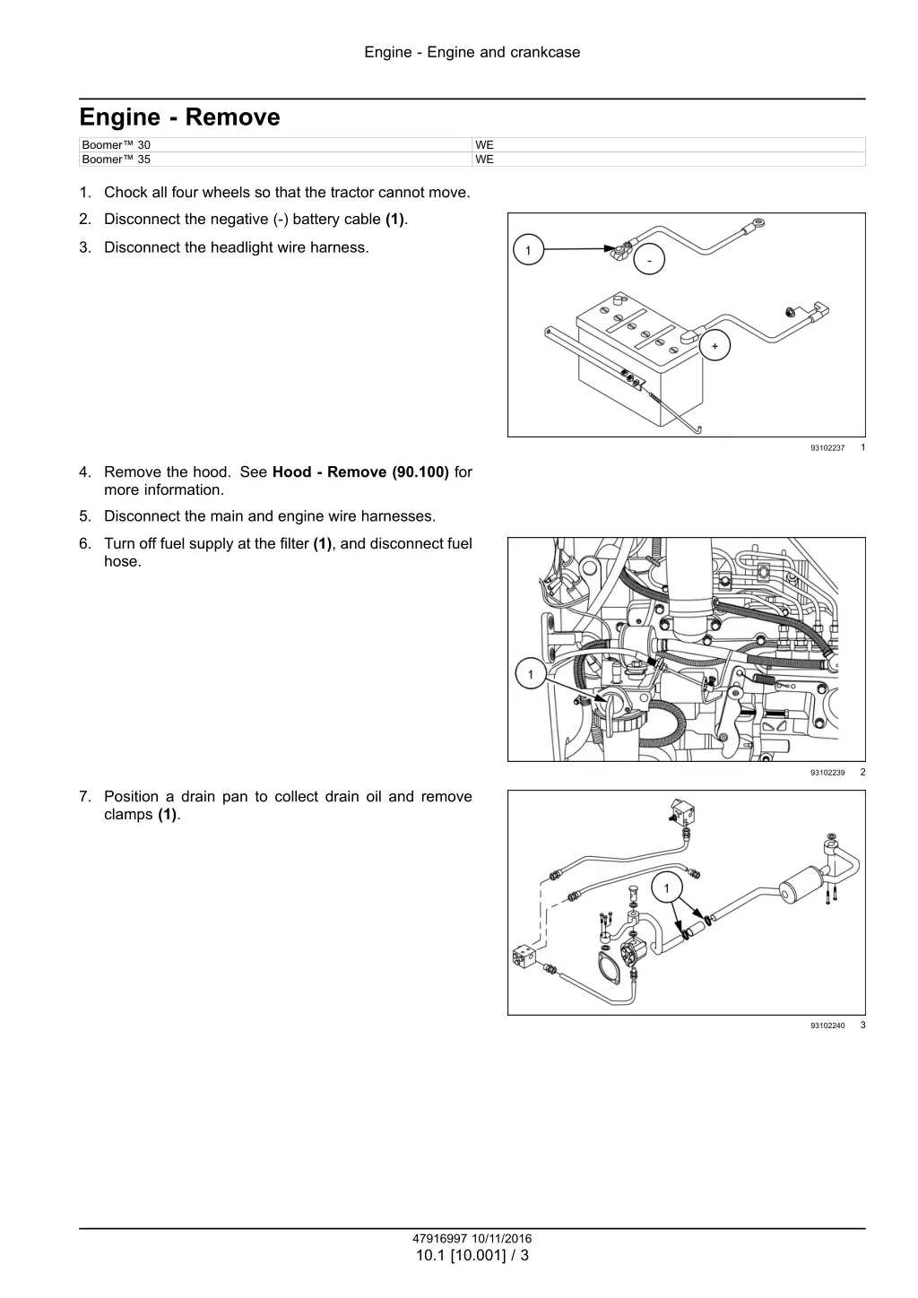engine engine and crankcase