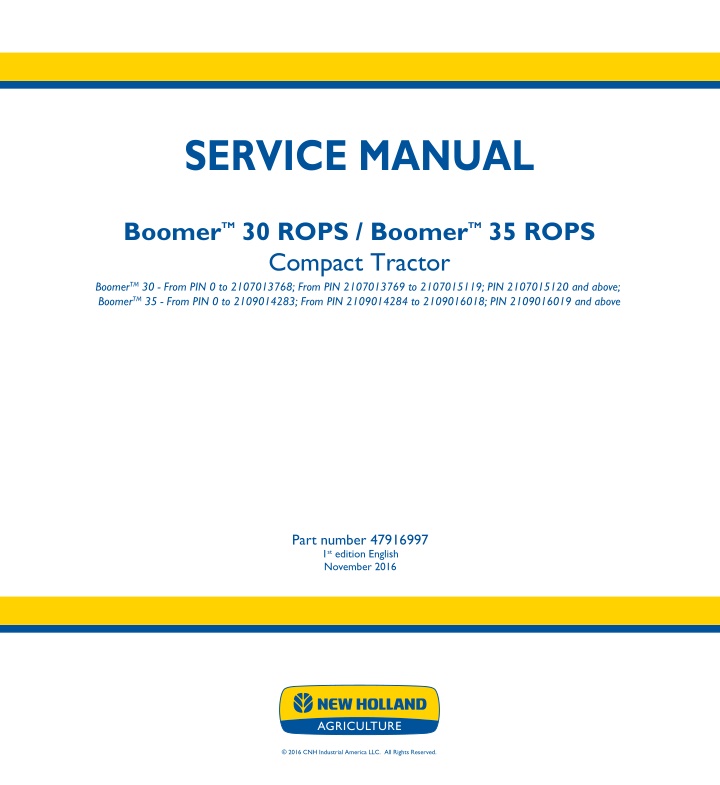 service manual