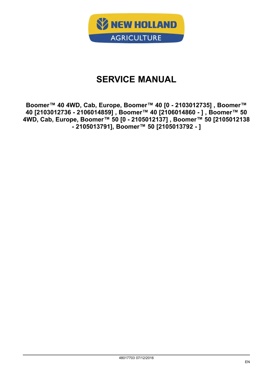 service manual 1