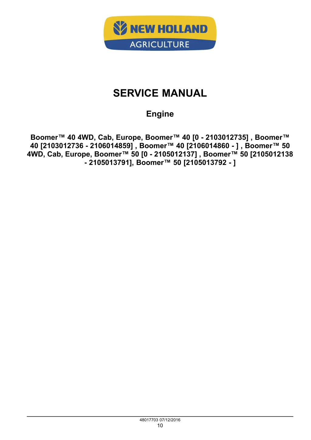 service manual 2