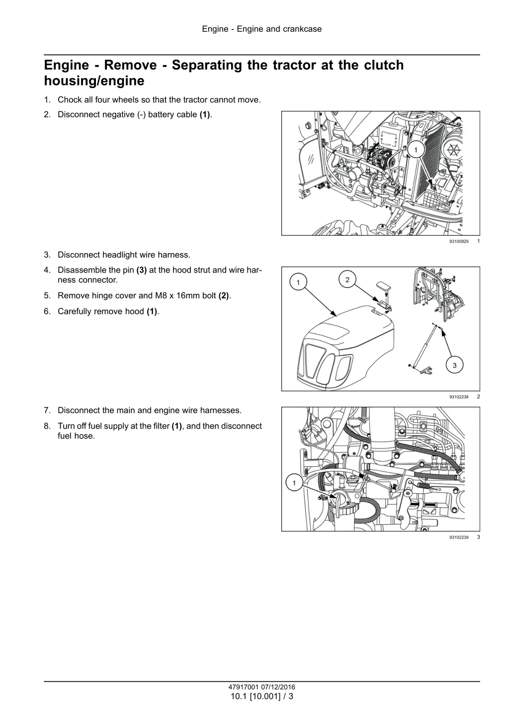 engine engine and crankcase