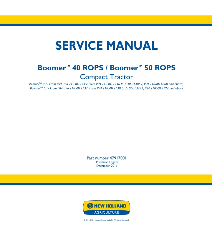 service manual