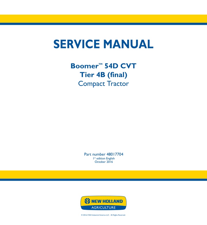 service manual