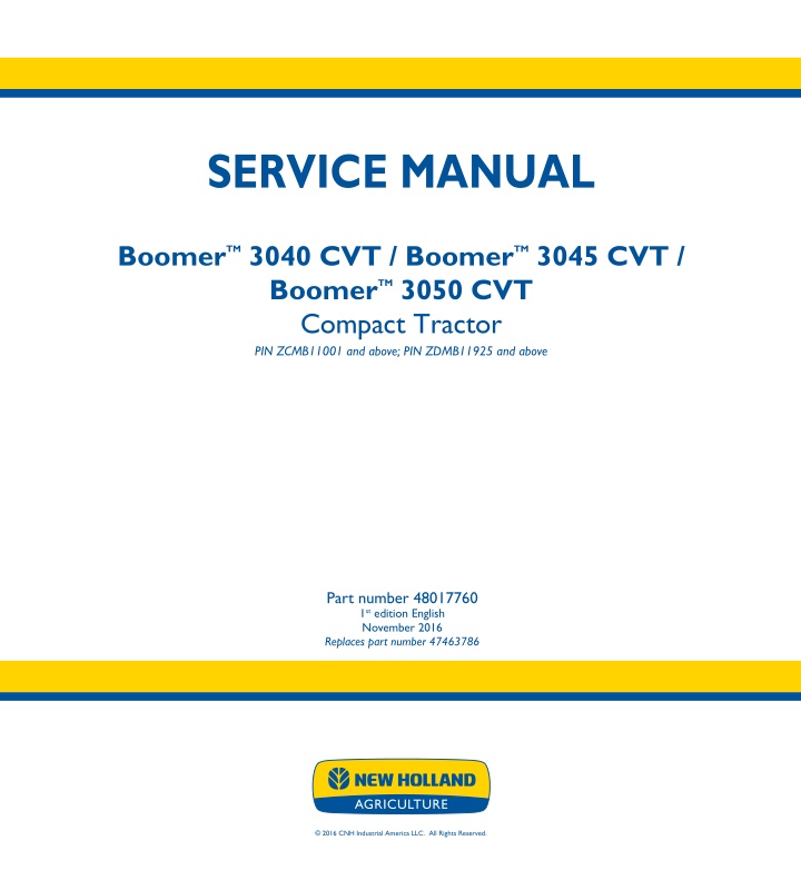 service manual