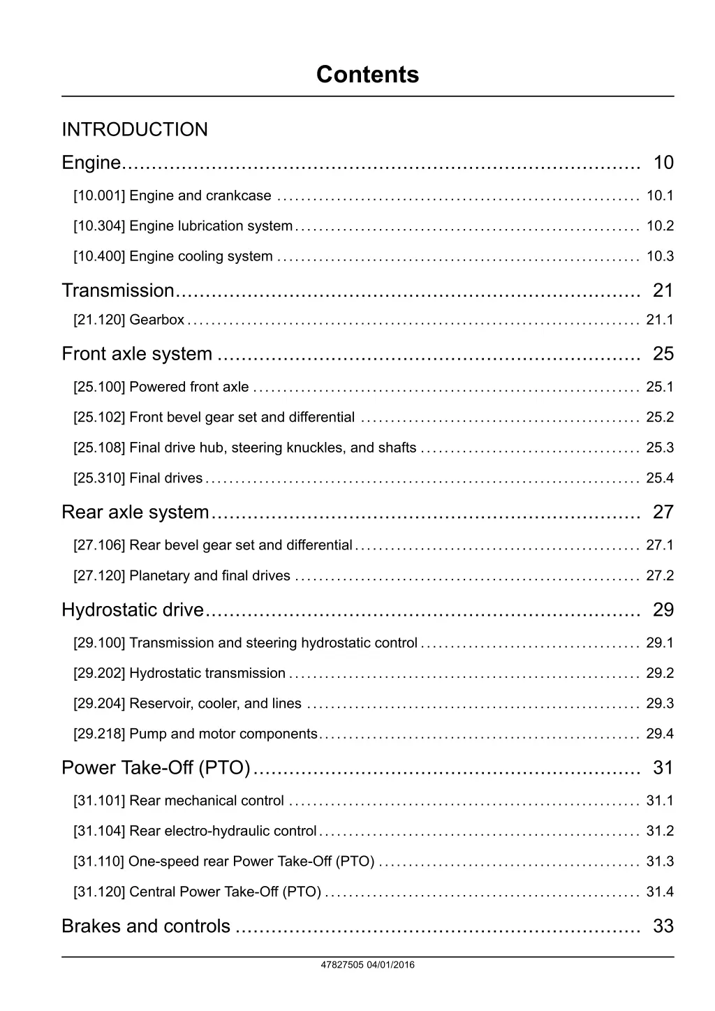 contents