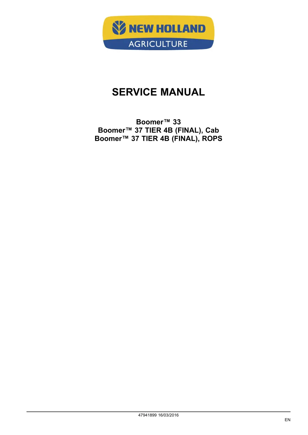 service manual 1