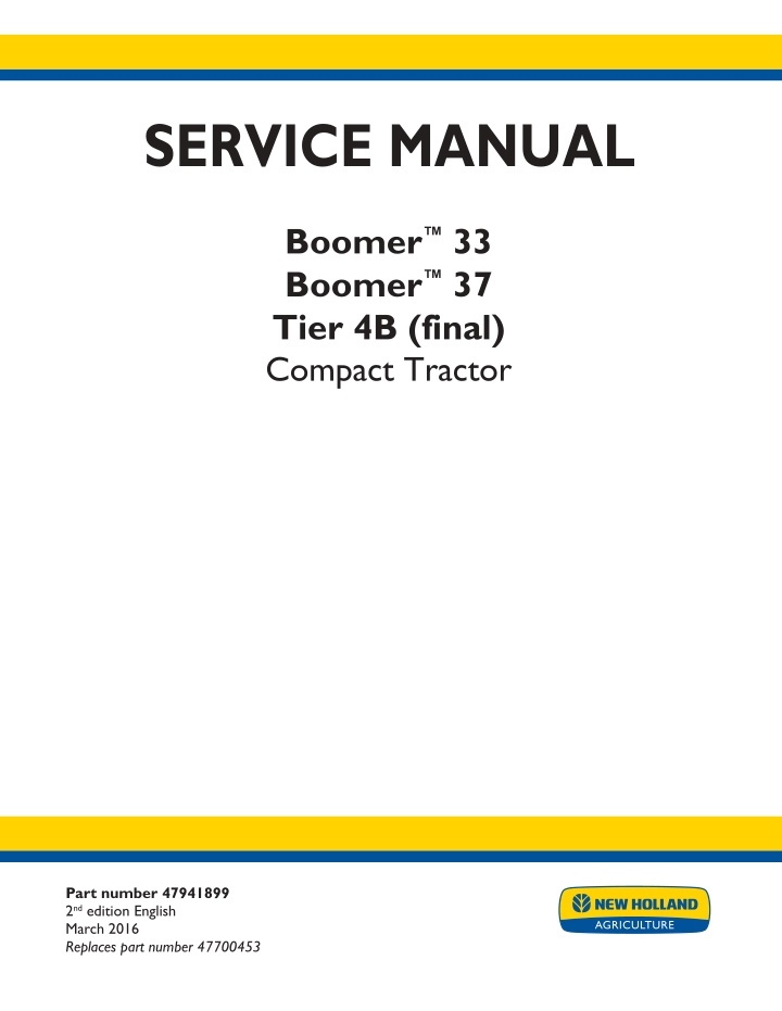 service manual