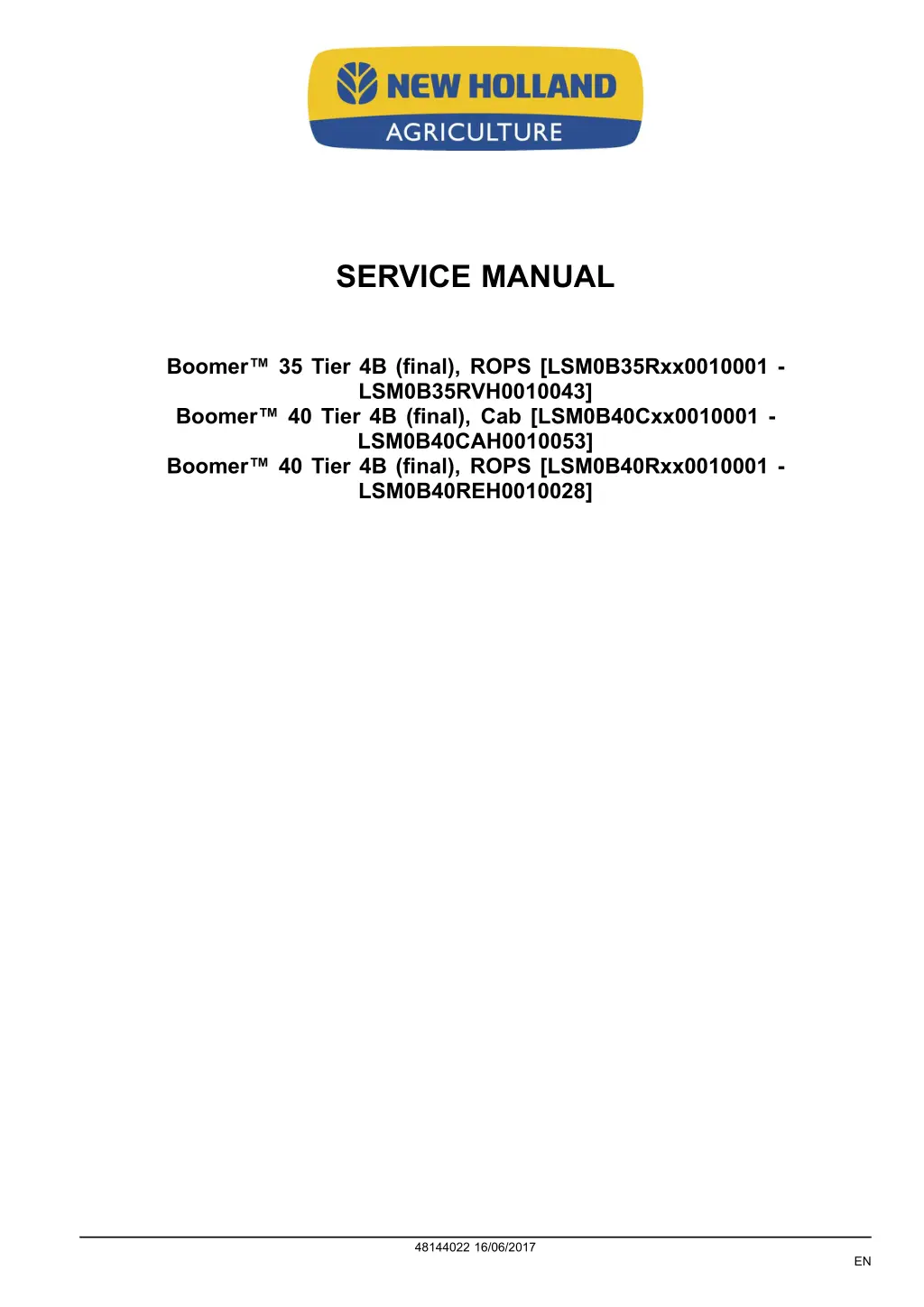 service manual 1