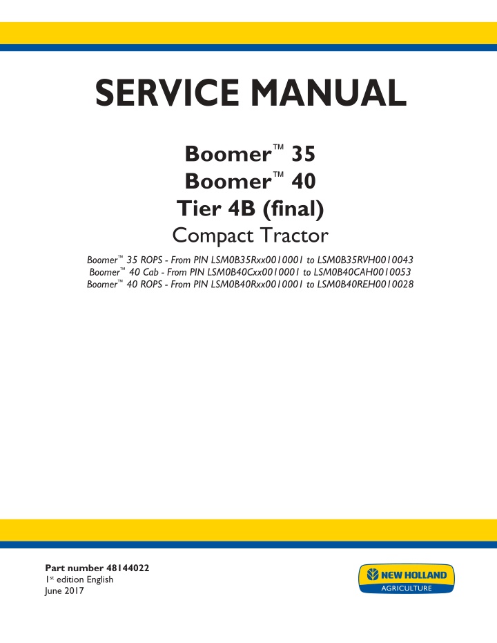service manual