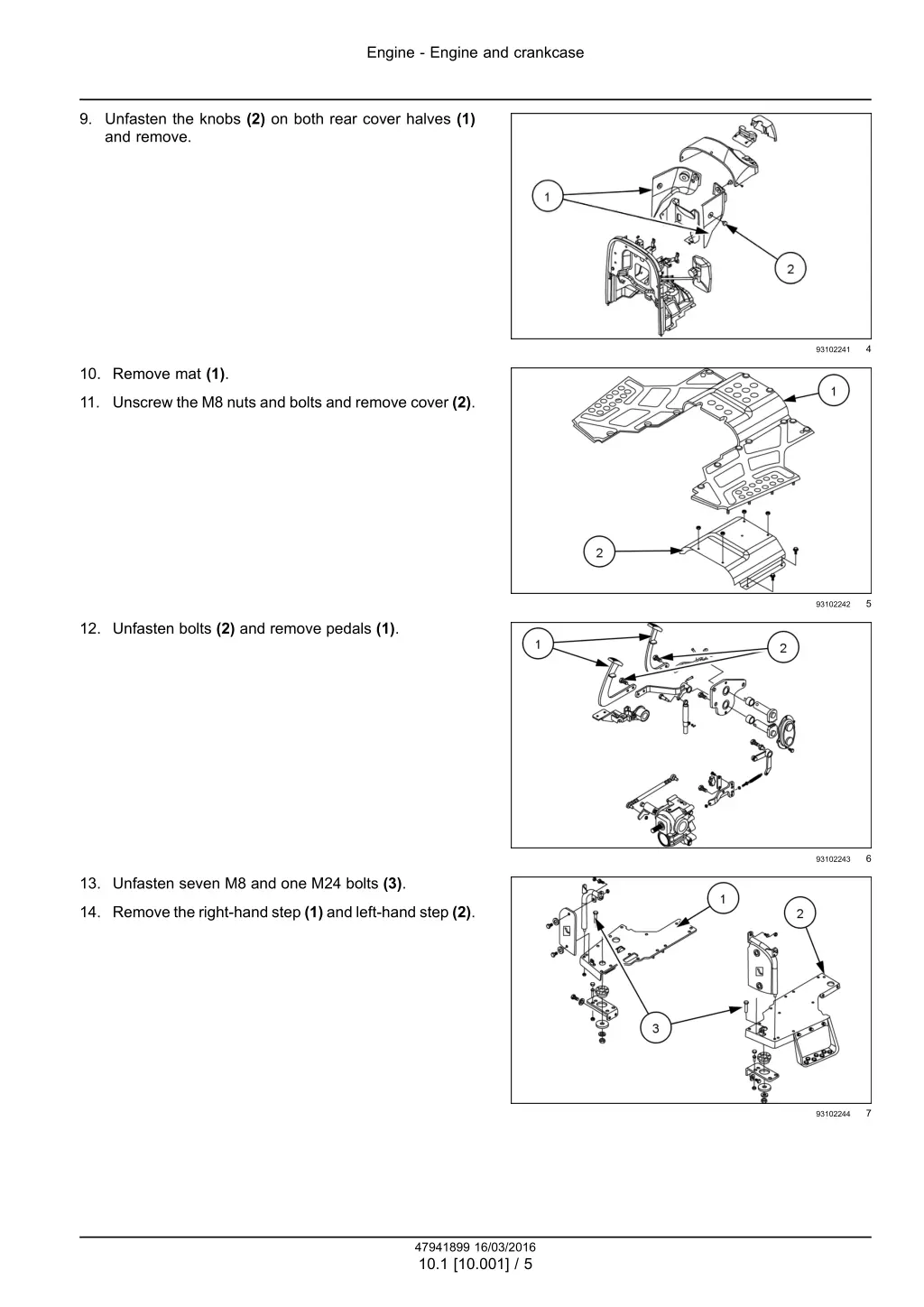 engine engine and crankcase 2