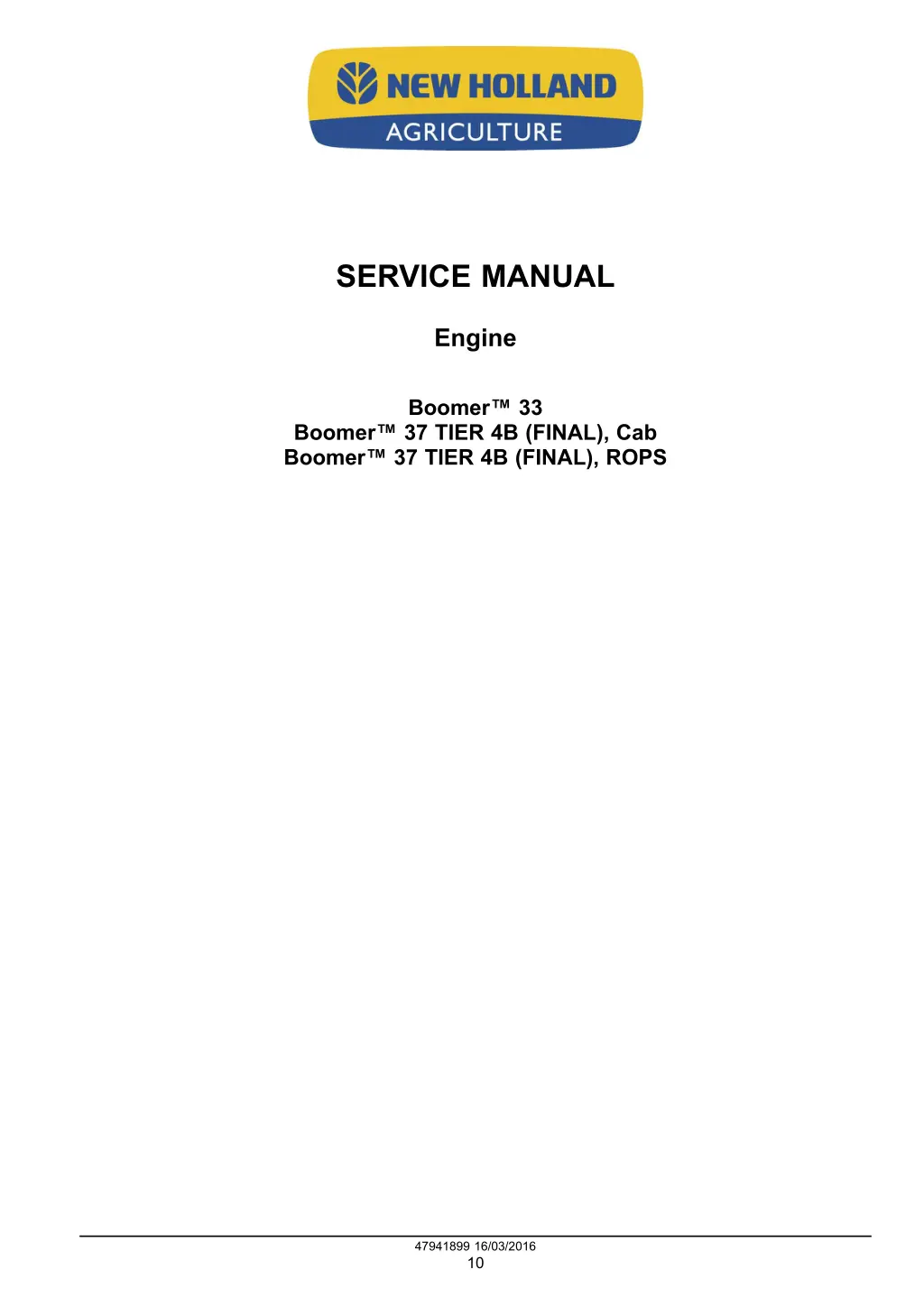 service manual 2