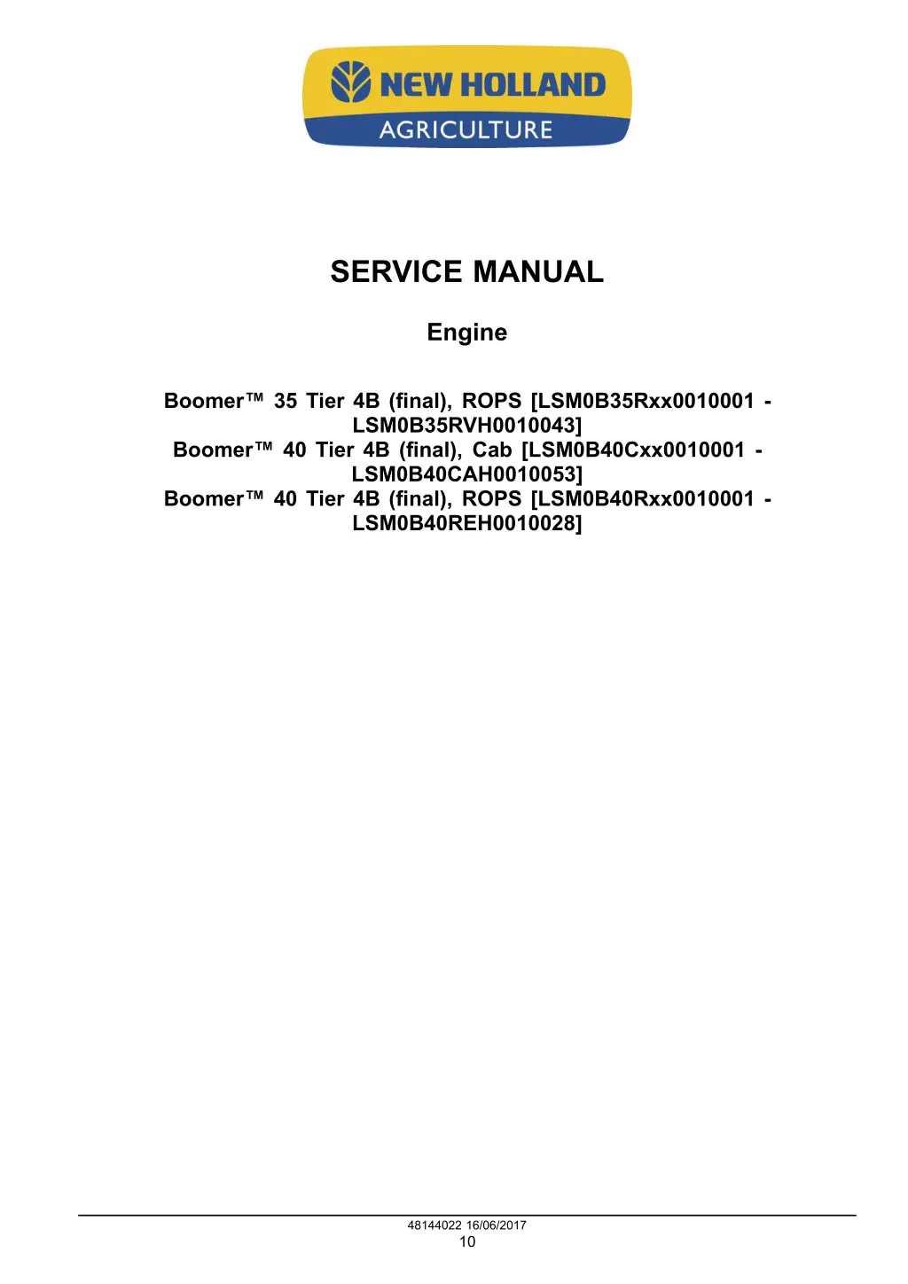 service manual 2