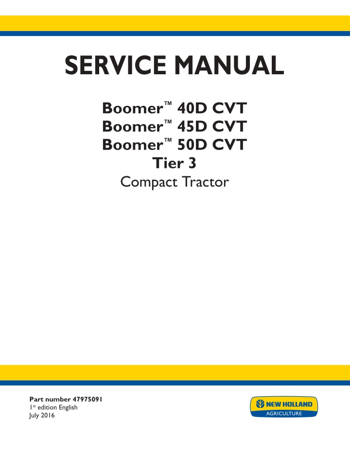 service manual