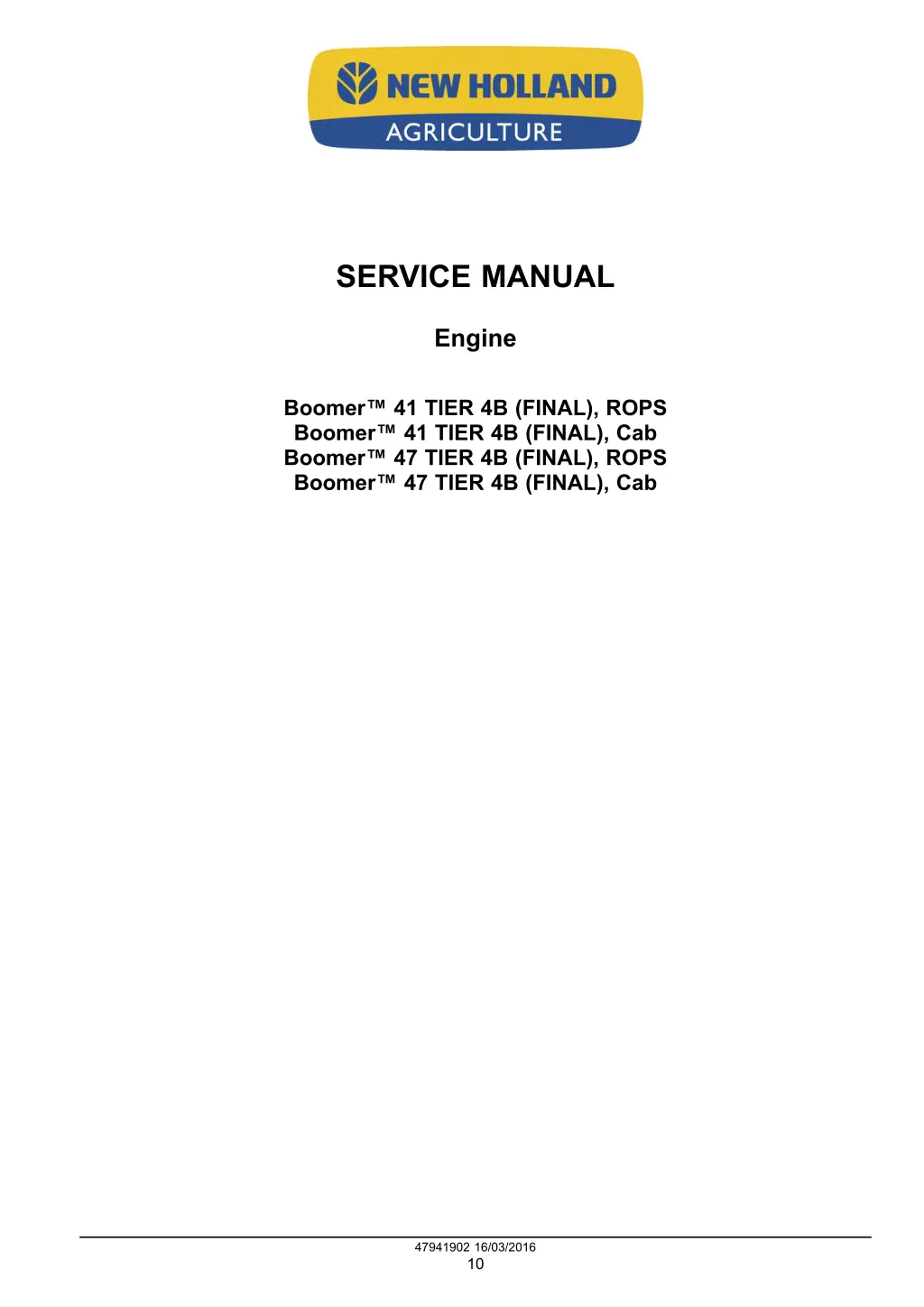 service manual 2