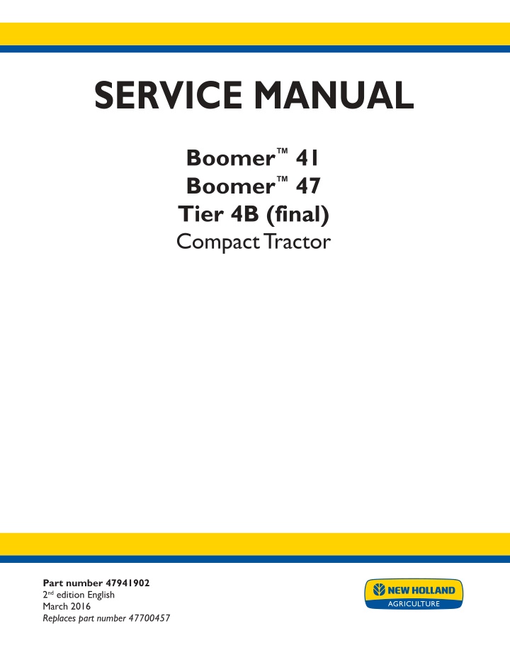 service manual