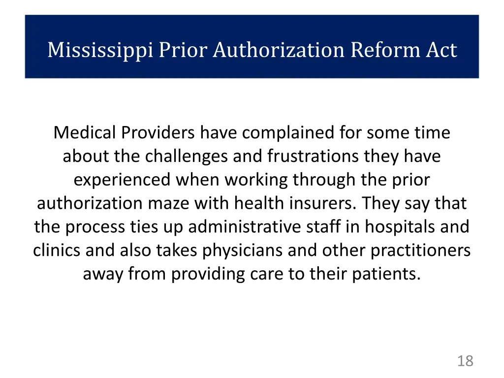 mississippi prior authorization reform act 1