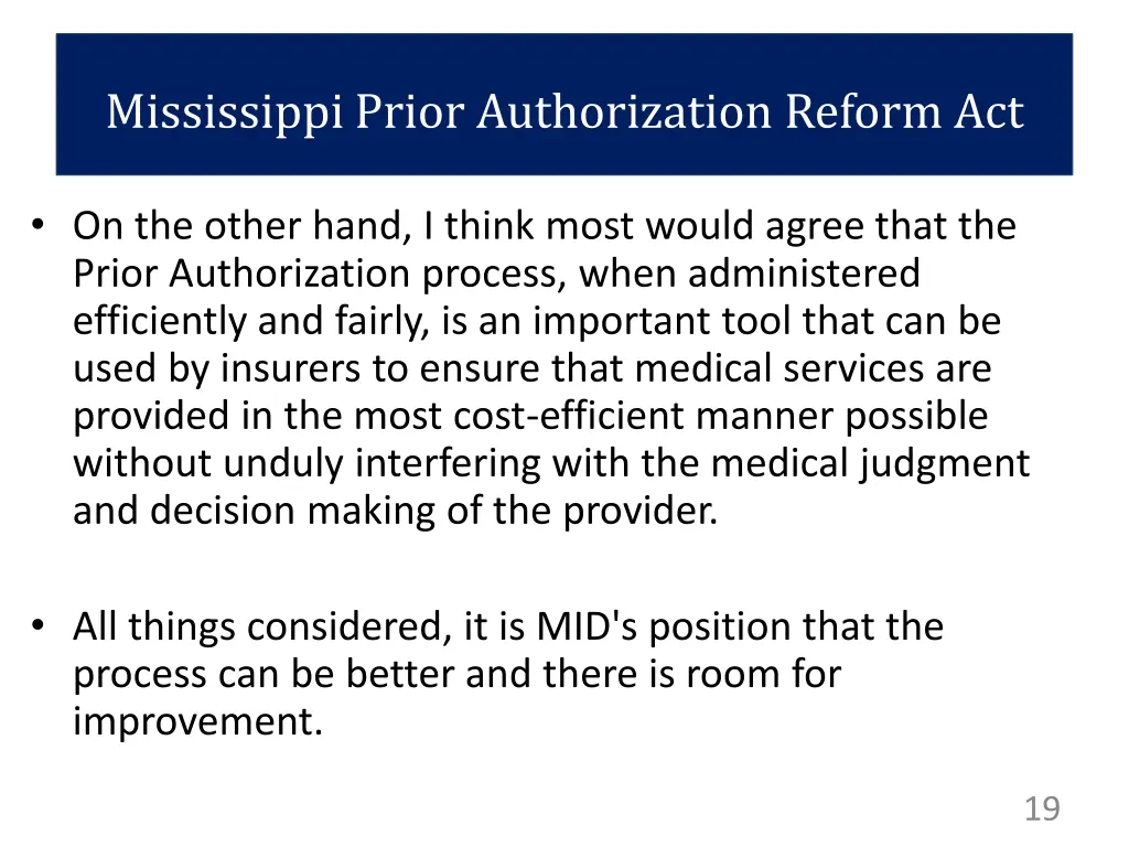 mississippi prior authorization reform act 2