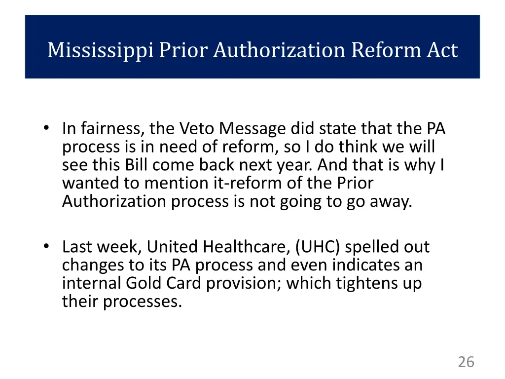 mississippi prior authorization reform act 9