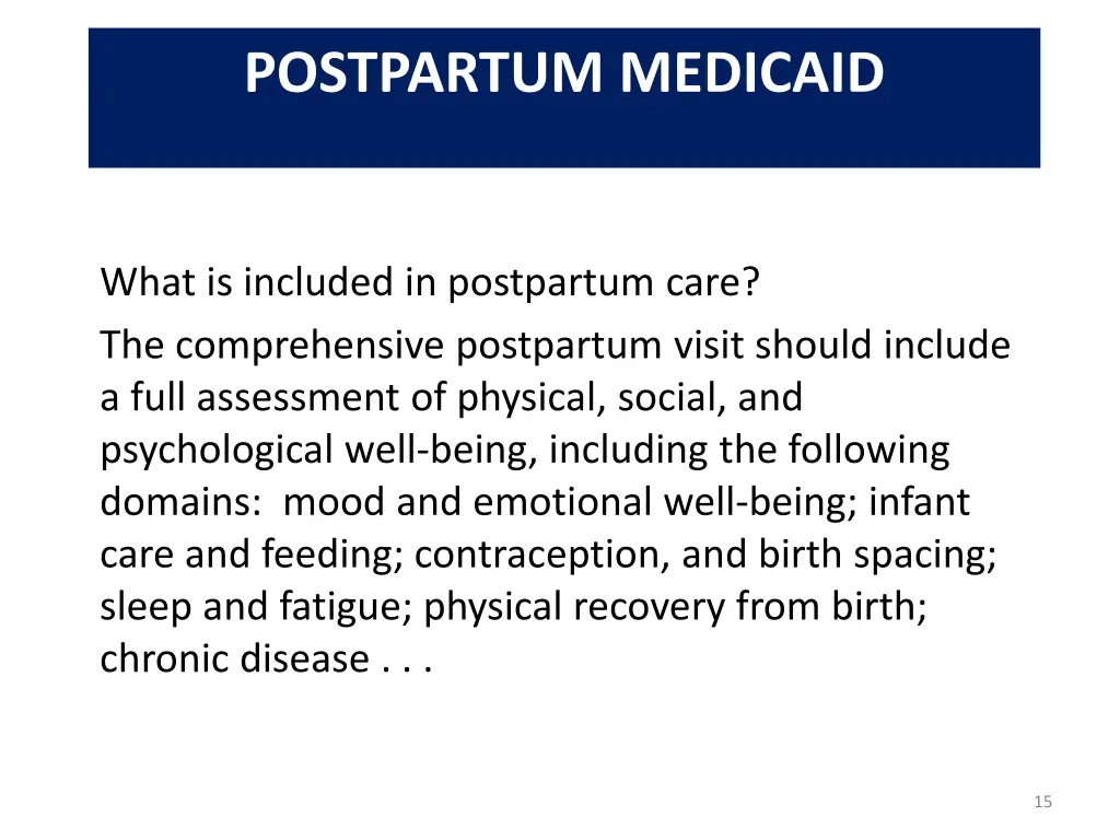 postpartum medicaid 1