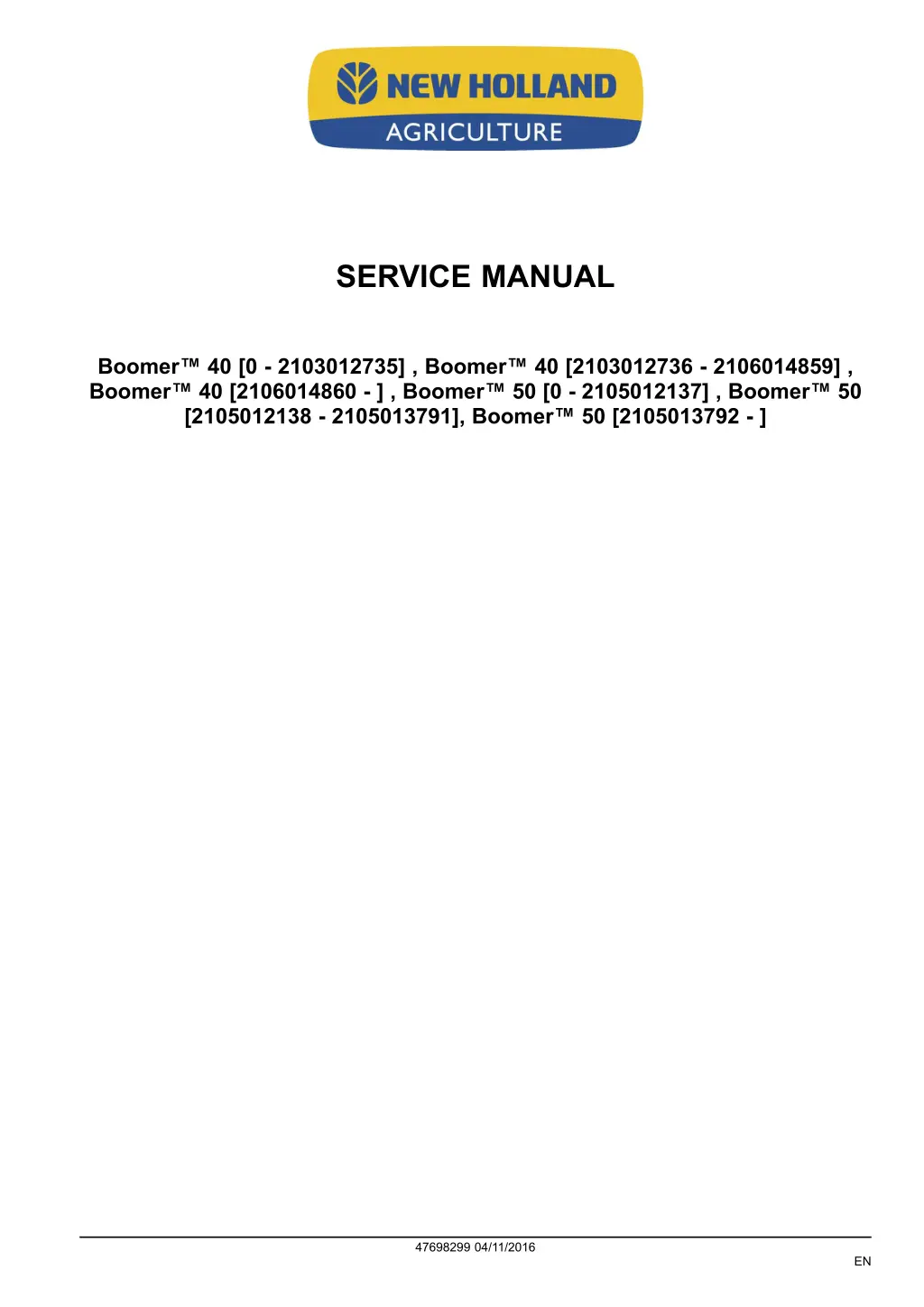 service manual 1