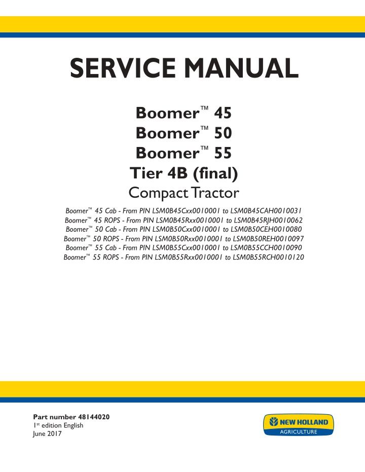 service manual