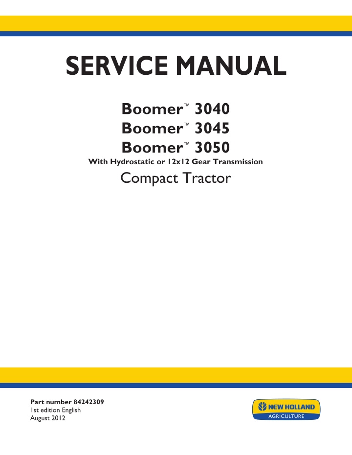 service manual
