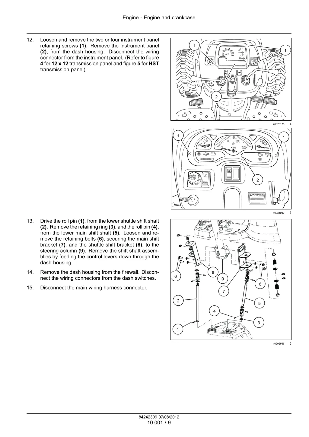 engine engine and crankcase 1