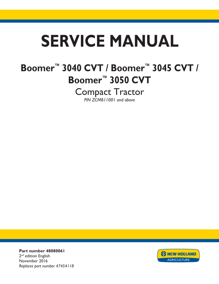 service manual