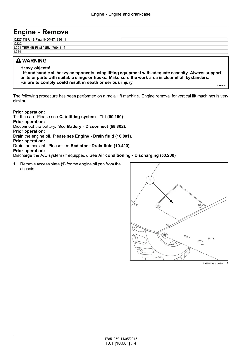 engine engine and crankcase 1