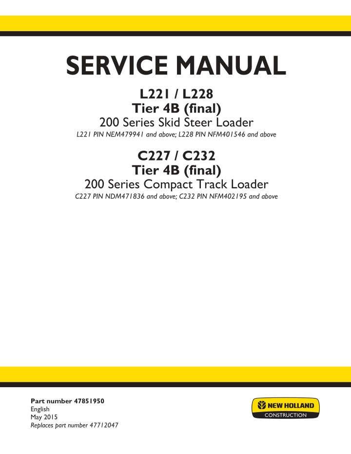 service manual l221 l228 tier 4b final 200 series