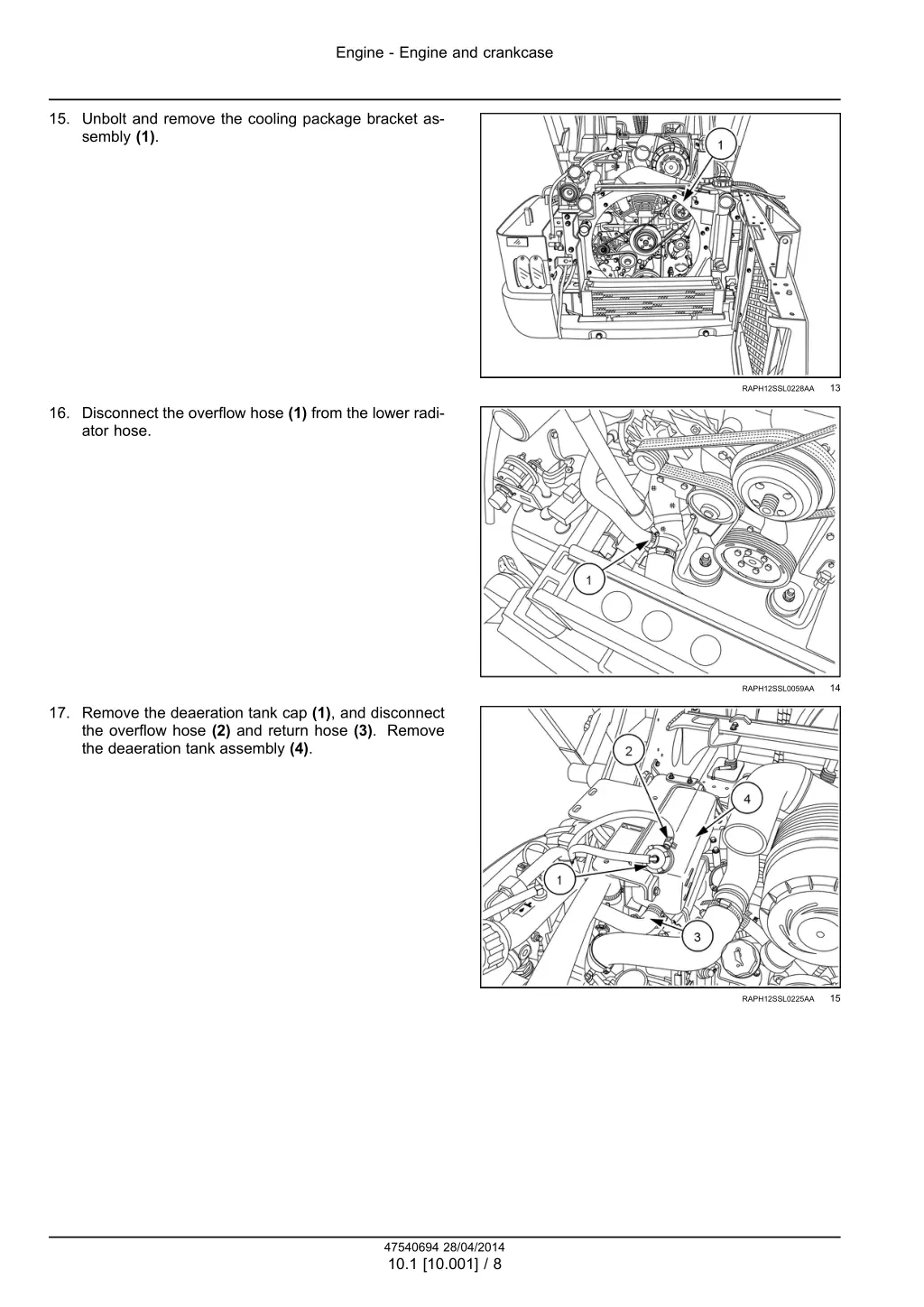 engine engine and crankcase 5