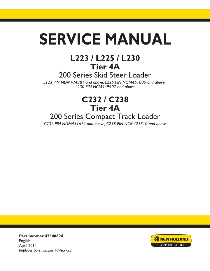 service manual