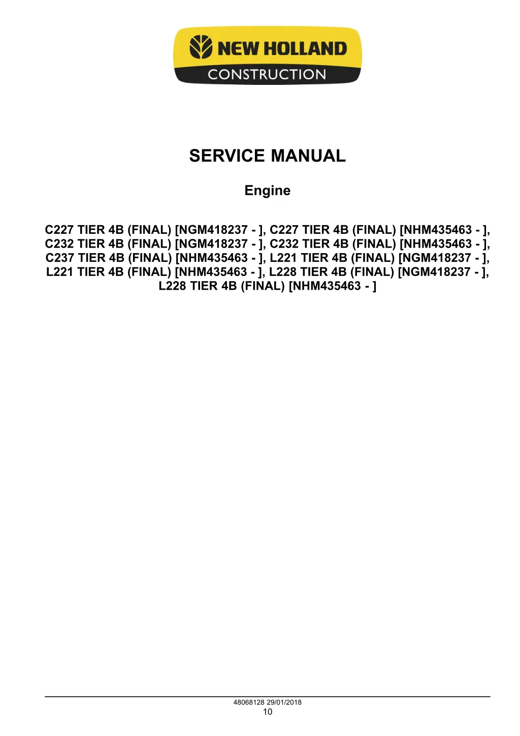 service manual 1
