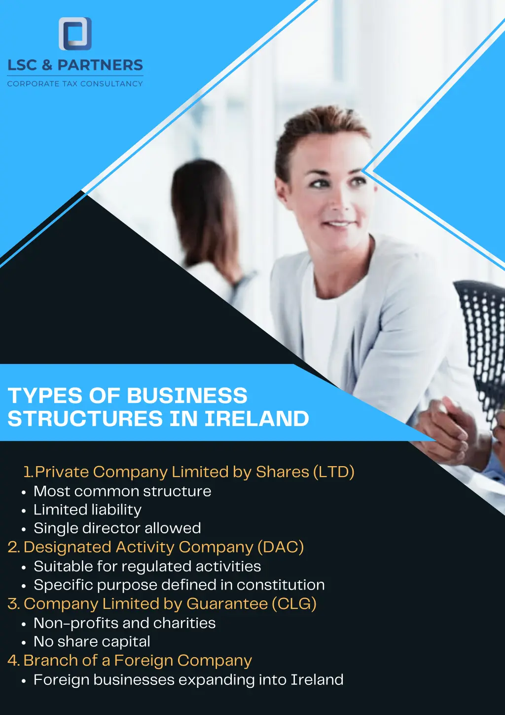 types of business structures in ireland