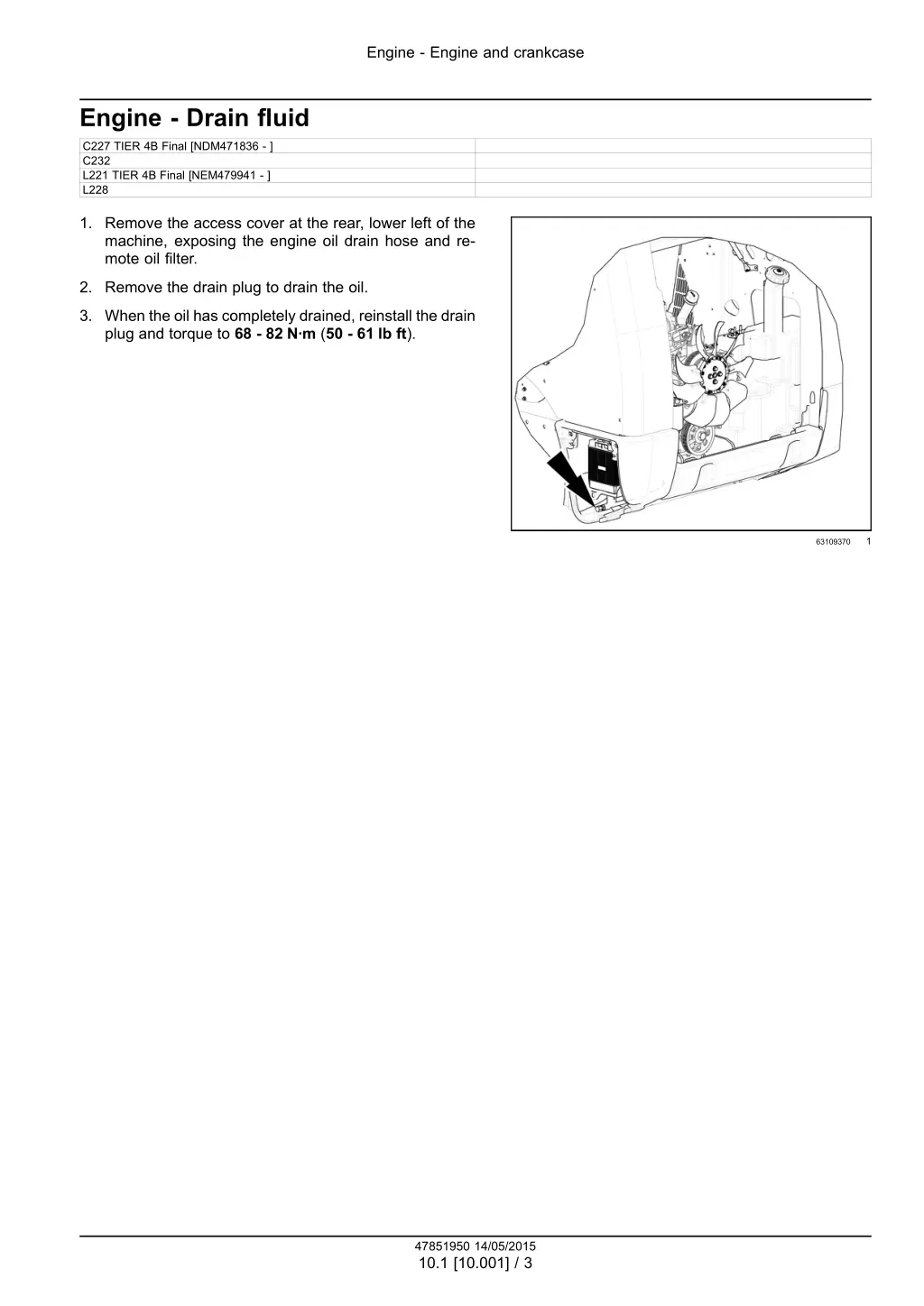 engine engine and crankcase