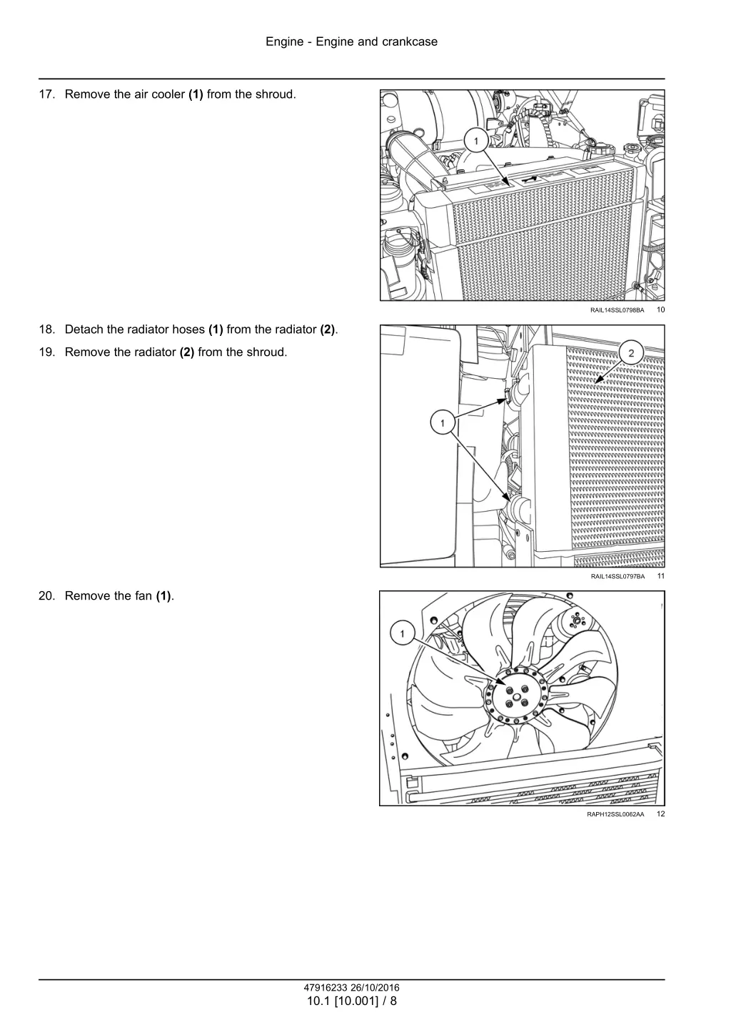 engine engine and crankcase 5