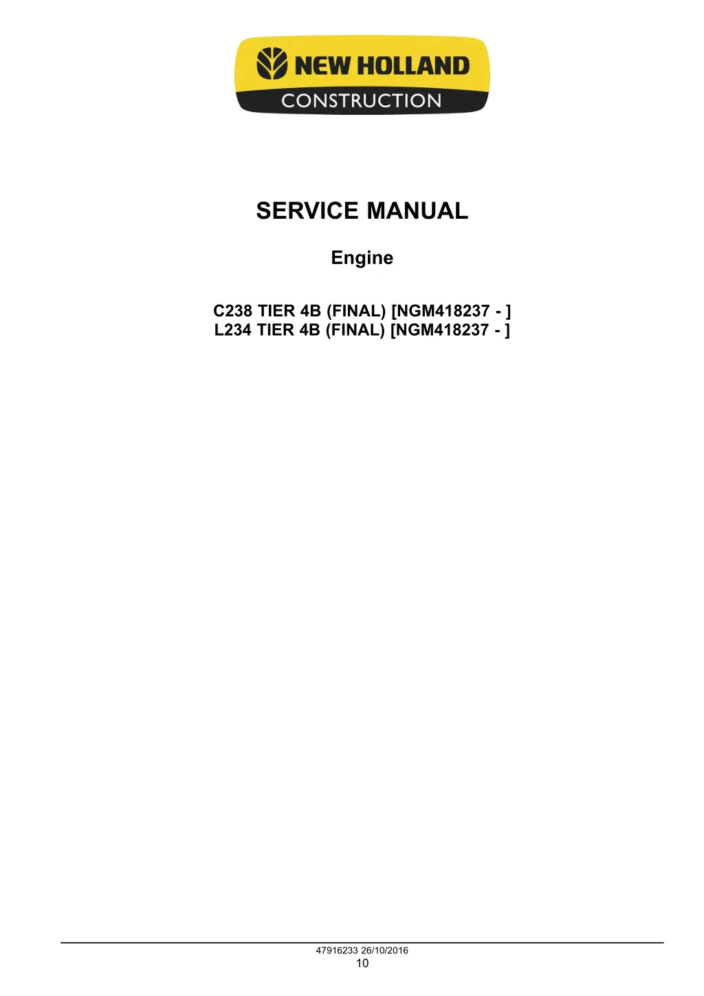 service manual 1