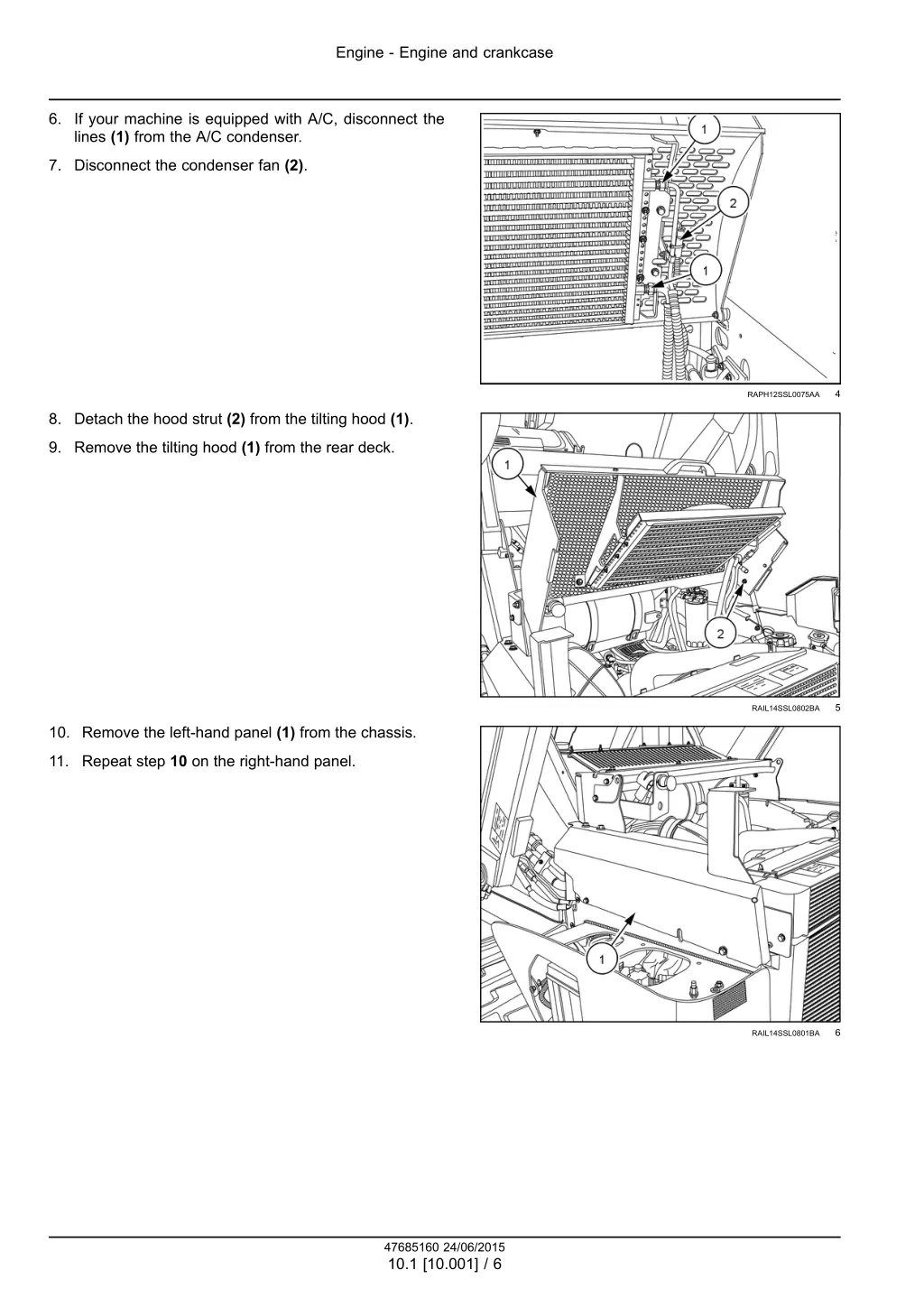 engine engine and crankcase 3