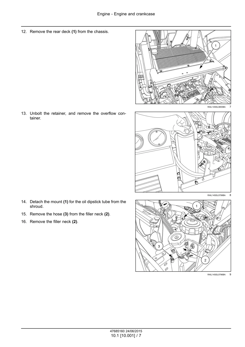 engine engine and crankcase 4