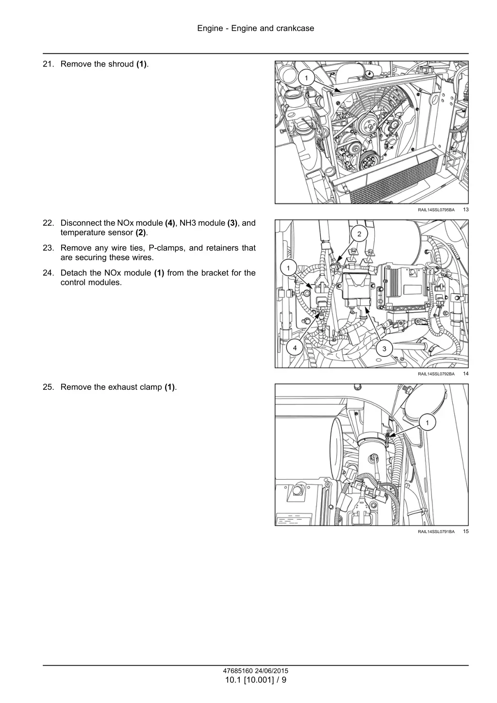 engine engine and crankcase 6